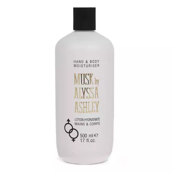 ❤️ไม่แท้คืนเงิน❤️ Alyssa Ashley Musk Hand & Body Moisturiser ฝาดำ
