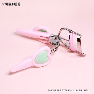 SIVANNA COLORS PINK HEART EYELASH CURLER ซีเวนน่า คัลเลอร์ส พิ้งค์ ฮาร์ท อายลาช เคอเลอร์ #HF112