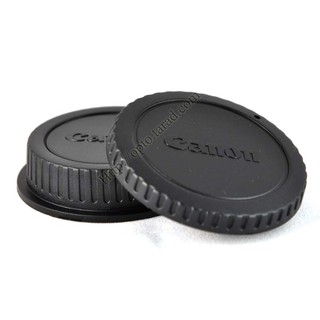 Body and Rear Lens Cap for Canon ฝาปิดท้ายเลนส์และบอดี้