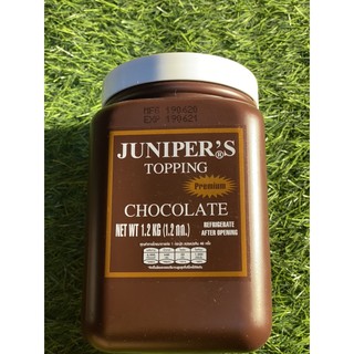 ช๊อคโกแลต พรีเมียม  ตรา Juniper Topping 1.2 kg.