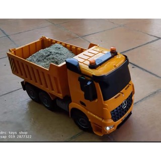 รถดั๊มพ์บังคับวิทยุ Mercedes-Benz Arocs Dump Truck มาตราส่วน 1:20 NO.E525-003  บังคับด้วยรีโมท  2.4GHz 15CH