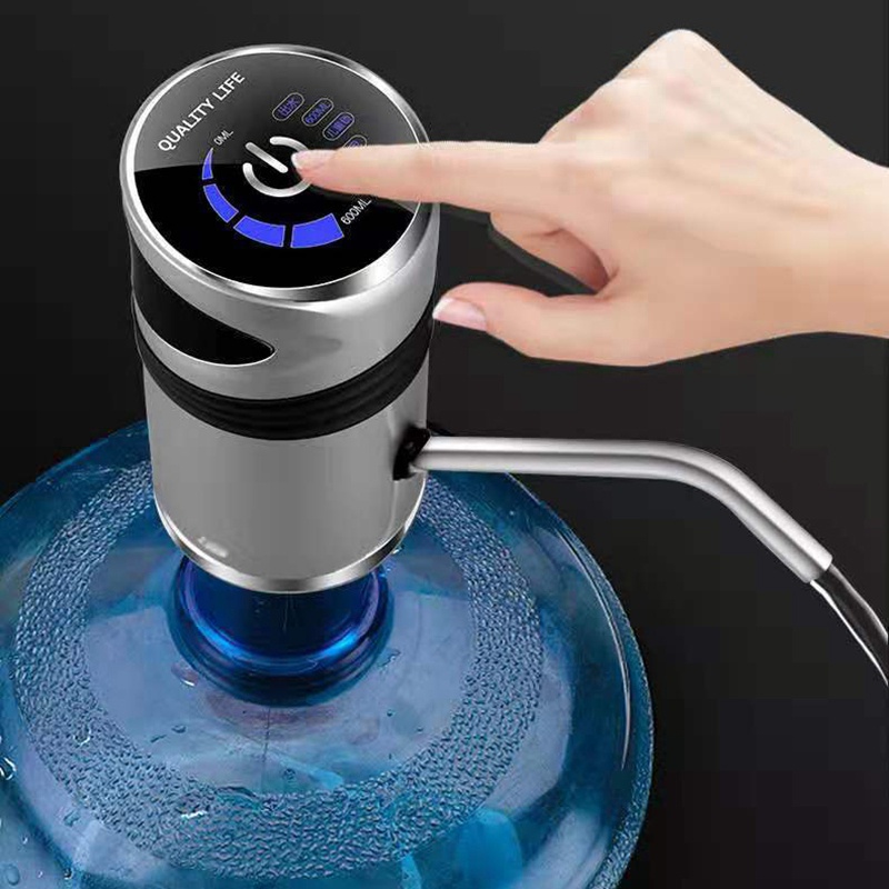 Automatic Electric Water Pump Button Dispenser Gallon Bottle Drinking ...