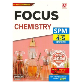 หนังสือติวมัธยมปลาย Focus SPM Chemistry หนังสือติวเข้มเคมี ม.4-6 Pelangithai