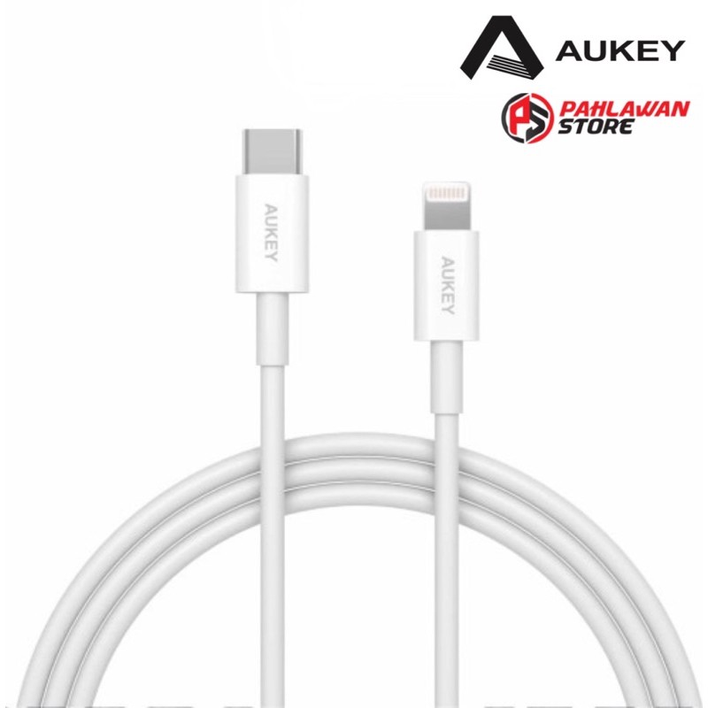 สาย USB C Aukey CB-CL01 เพื่อแสงสว่าง Type-C 1 เมตร