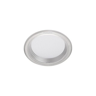 Philips โคมไฟดาวน์ไลท์ LED 30584 Concave/10W - ขอบเงิน แสงวอร์มไวท์