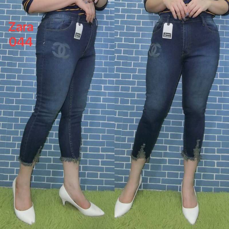 38 กางเกงยีนส์ผ้ายืด Size 34 36 42 40 7ส่วนผ้าZara