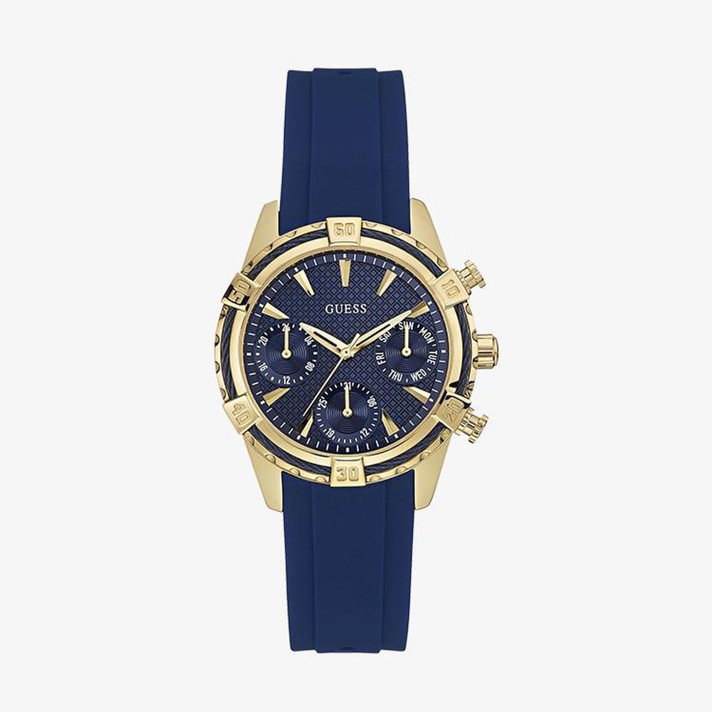 Guess นาฬิกาข้อมือผู้หญิง Catalina Blue Dial Blue รุ่น W0562L2