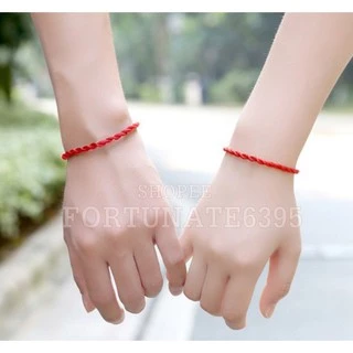 ด้ายแดงนำโชคด้านความรัก นำเข้าฮ่องกง ผ่านพิธีพร้อมใบคาถา ใส่ถุงผ้าไหมดิ้นทองสวย* โปรเด็ด รุ่นเส้นเล็ก ซื้อ1แถม1!