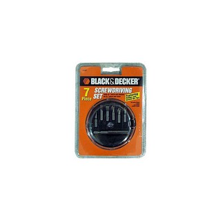 ตลับดอกดอกไขควง BLACK&amp;DECKER 71-077 7EA | BLACK&amp;DECKER | 71-077G ดอกสว่าน, โฮซอล อุปกรณ์เสริมเครื่องมือไฟฟ้า เครื่องมือช