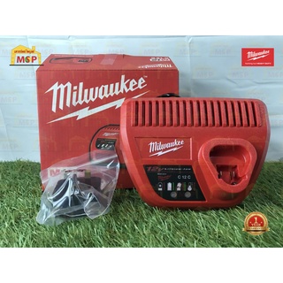 Milwaukee แท่นชาร์จแบตเตอรี่ 12V C12 C