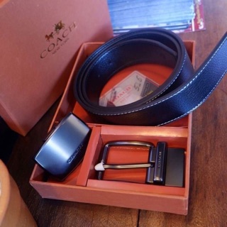 Coach Belt เข็มขัด 2 หัว