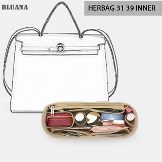 Bluana HERBAG 31 39 จัดระเบียบ และดันทรงกระเป๋า กระเป๋าถือ กระเป๋าจัดระเบียบด้านใน องศา สําหรับผู้หญิง D023