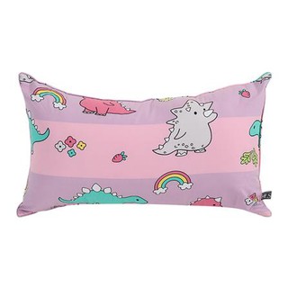 Bed Pillows หมอนหนุน HOME LIVING STYLE DINO 19x29 นิ้ว สีชมพู หลับสบาย