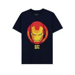 เสื้อยืดทุกวันdailyPower 7 Shop เสื้อยืดการ์ตูน ลายไอรอนแมน ลิขสิทธ์แท้ Iron Man T-Shirts (0220-682)Sto5XL