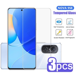 ฟิล์มกระจกนิรภัยกันรอยหน้าจอ HD แบบใส สําหรับ Huawei Nova 10SE Nova 9 SE Nova7 Nova9se Screen Protector For Nova Y70 Nova 10 SE NOVA10SE 8i 5i 8 7SE 5T 3i 6SE 3E 4E