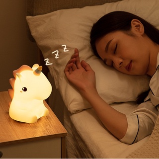 LED night light ซิลิโคนการ์ตูนนุ่มๆ ส่องแสง **รุ่นนี้อัพเกรดใหม่ วัสดุเป็น BPA FREE SILICONE รับรองไม่บาด ไม่กระแทก