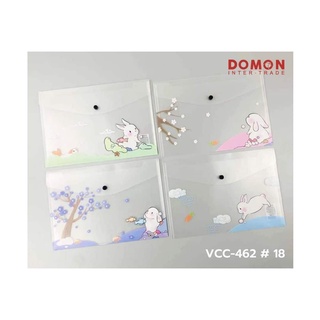 [♥สินค้าพร้อมส่ง♥]แฟ้มกระดุมลายการ์ตูน สีพาสเทลน่ารัก [PP-WJD301-30158] เหมาะกับนักเรียน♥