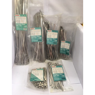 "HACO" STAINLESS STEEL CABLE TIE (100EA/PACK)