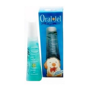 Oral Jel เจลระงับกลิ่นปาก สีฟ้า และสีเขียว