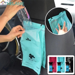 [HOT Sale]50Pcs Pack High Quality Disposable Hanging In-car Garbage Bags / Multifunction Portable Durable Sticky Sealable Automotive Storage Bags