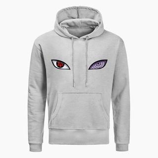 เสื้อฮู้ดดี้แฟชั่น พลัสไซซ์ ลายนารูโตะ Uchiha Sasuke Eyes ของขวัญที่ดีที่สุด สําหรับเพื่อน