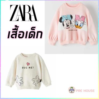 เสื้อมิกกี้ เสื้อมินนี่ เสื้อmicky เสื้อแขนยาวมินนี่ minnie เสื้อแขนยาวเด็ก  เสื้อหนาวมิกกี้ ชุดเด็ก เสื้อกันหนาวมินนี่