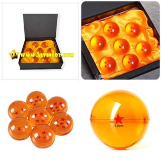 Crystal Ball Dragon Ball - ลูกบอลเทพเจ้ามังกร มี 2 ขนาด 3.5 ซม. ขนาดเท่าของจริง เก็บเงินปลายทางได้