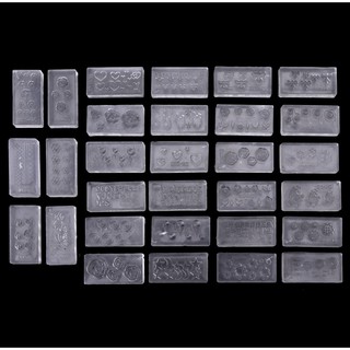 ✿INF✿30 Styles Silicone Resin DIY Mold Handmade Jewelry