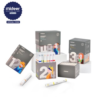 Mideer - ปากกาเมจิกลบได้ WASHABLE MARKER    MD4161-4162