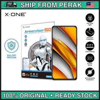 X-one Armorvisor Lite ฟิล์มไฮโดรเจล ป้องกันแสงสีฟ้า สําหรับ Xiaomi Poco F1 F2 Pro F3 F4 5G Poco F4 GT