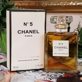 100% แท้ ชาแนล Chanel No. 5 กล่องขาย ไม่ซีล ขนาด 50 ml มีกล่อง ไม่ซีล