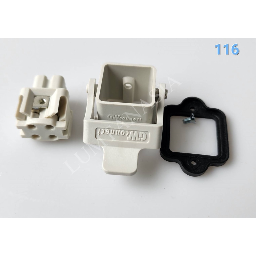 เต้ารับ 4-polo straight socket of IGOS4(LTA00116)