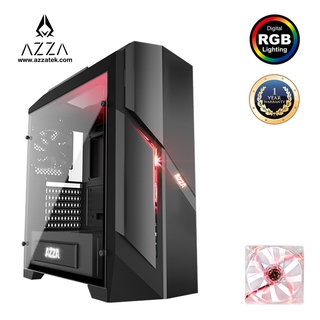 AZZA ATX Mid Tower Case Photios 250 CSAZ-250 - Black