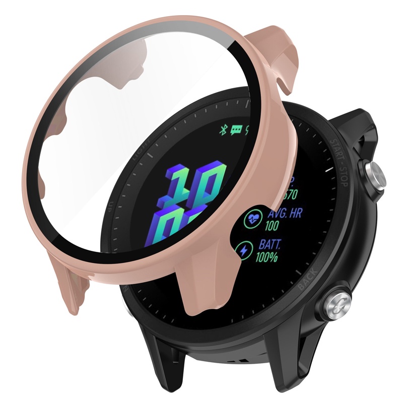 พร้อมส่ง เคสกันกระแทก + ฟิล์มกระจก สำหรับ Garmin Forerunner 255S 255นาฬิกาป้องกันกรณีกระจกนิรภัยป้องกันทุกสัดส่วนก ราคา ถูกที่สุด ดีลบีเคเค แกลเลอรีภาพที่ 9