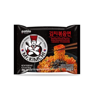 Paldo Kimchi Ramen 115 g. พาลโด กิมจิ ราเมง แบบแห้ง แบบน้ำ