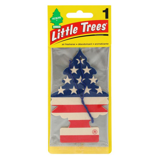 ✨โดนใจ✨ แผ่นหอมปรับอากาศรถ LITTLE TREES กลิ่นวนิลาไพรด์ HANGING AIR FRESHENER LITTLE TREES VANILLA PRIDE น้ำหอมปรับอากาศ