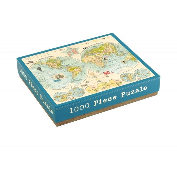 จิ๊กซอว์ 1000 ชิ้น Galison - Map of the world