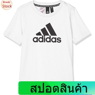 Adidasเสื้อยืดผู้ชาย Adidas Boys Tshirt Badge Of Sport Tee Training Fashion Kids Lifestyle DV0815 New AdidasSports T-shi