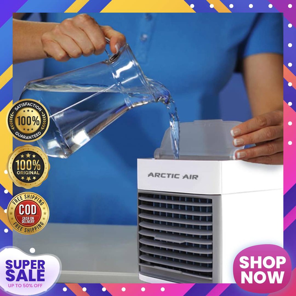 ⊕▣﹍Trending Original Japan Arctic Air Ultra Power Cooling - Mini Fan AC  Cooler Portable Air Conditioner | Shopee Thailand