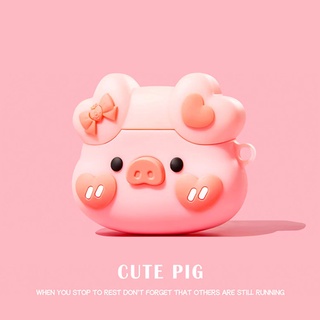 เคส Airpods 3 pro รูปหัวใจ ลูกหมู การป้องกันการตก ซิลิโคนนิ่ม Soft Case Airpod gen3 2021 Airpods 1 2