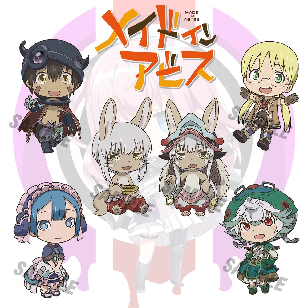 พวงกุญแจ GANTUNGAN Made in Abyss / พวงกุญแจอนิเมะ Made in Abyss / พวงกุญแจ Nanachi