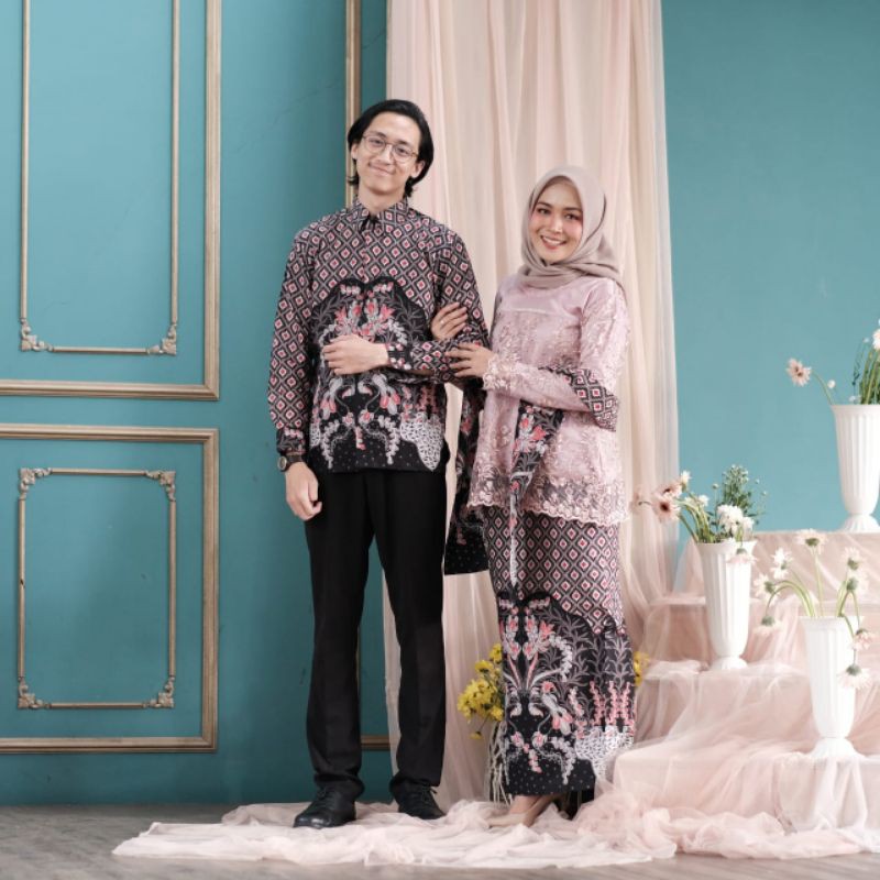 Kemeja MELINDA DUSTY COUPLE SET (เสื้อเชิ้ต กระโปรง เสื้อ MELINDA)