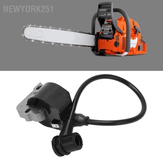 Newyork251 คอยล์จุดระเบิดเลื่อยโซ่ ทองแดง 503639801 แบบเปลี่ยน สําหรับ Husqvarna 394 394Xp 395 395Xp