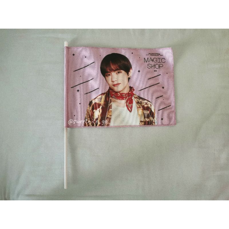 BTS V TAEHYUNG MAGIC SHOP JAPAN FLAG