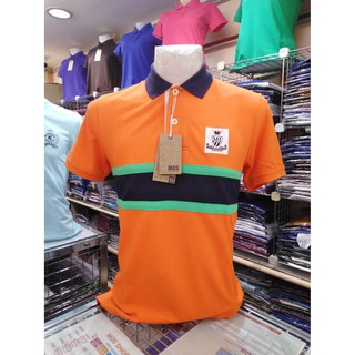 เสื้อโปโลแฟชั่นมอส MMB-0118-CA-สีส้ม