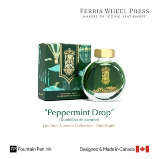 Ferris Wheel Press "Peppermint Drop" 38ml Fountain Pen Ink - หมึกเติมปากกาเฟอร์ริสวีสเพรส เปปเปอร์มินต์ดรอป