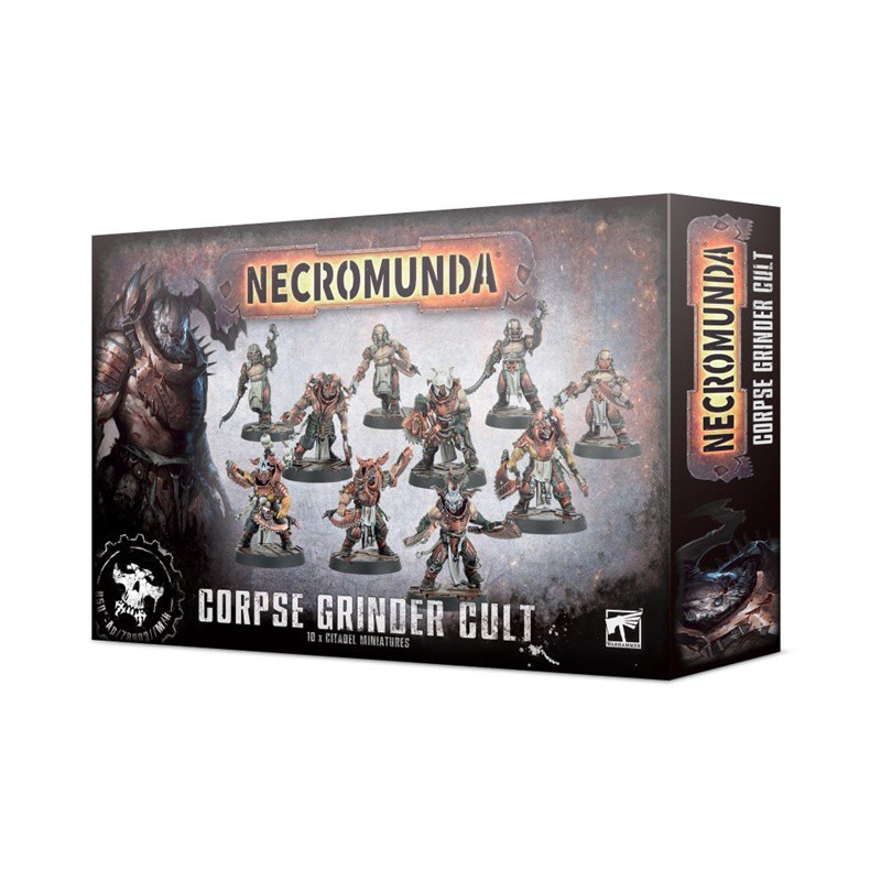 (GWพร้อมส่ง) WARHAMMER: NECROMUNDA: CORPSE GRINDER CULT โมเดลเกมสนามจำลอง