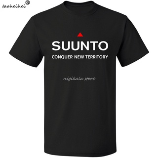 เสื้อยืดพิมพ์ลายแฟชั่น เสื้อยืดลําลอง แขนสั้น พิมพ์ลายโลโก้ Suunto Spartan Ultra Watch Compas สวมใส่สบาย ขนาดใหญ่ สําหรั