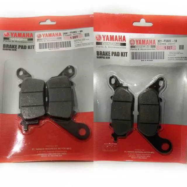 NMAX YGP ผ้าเบรคหน้า+หลัง