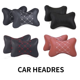 1PCS หมอนรองคอ หมอนรองคอในรถยนต์ (Car pillow cushion) รูปกระดูก  Car headrests  car decorations